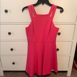 French Connection Hot Pink Dress